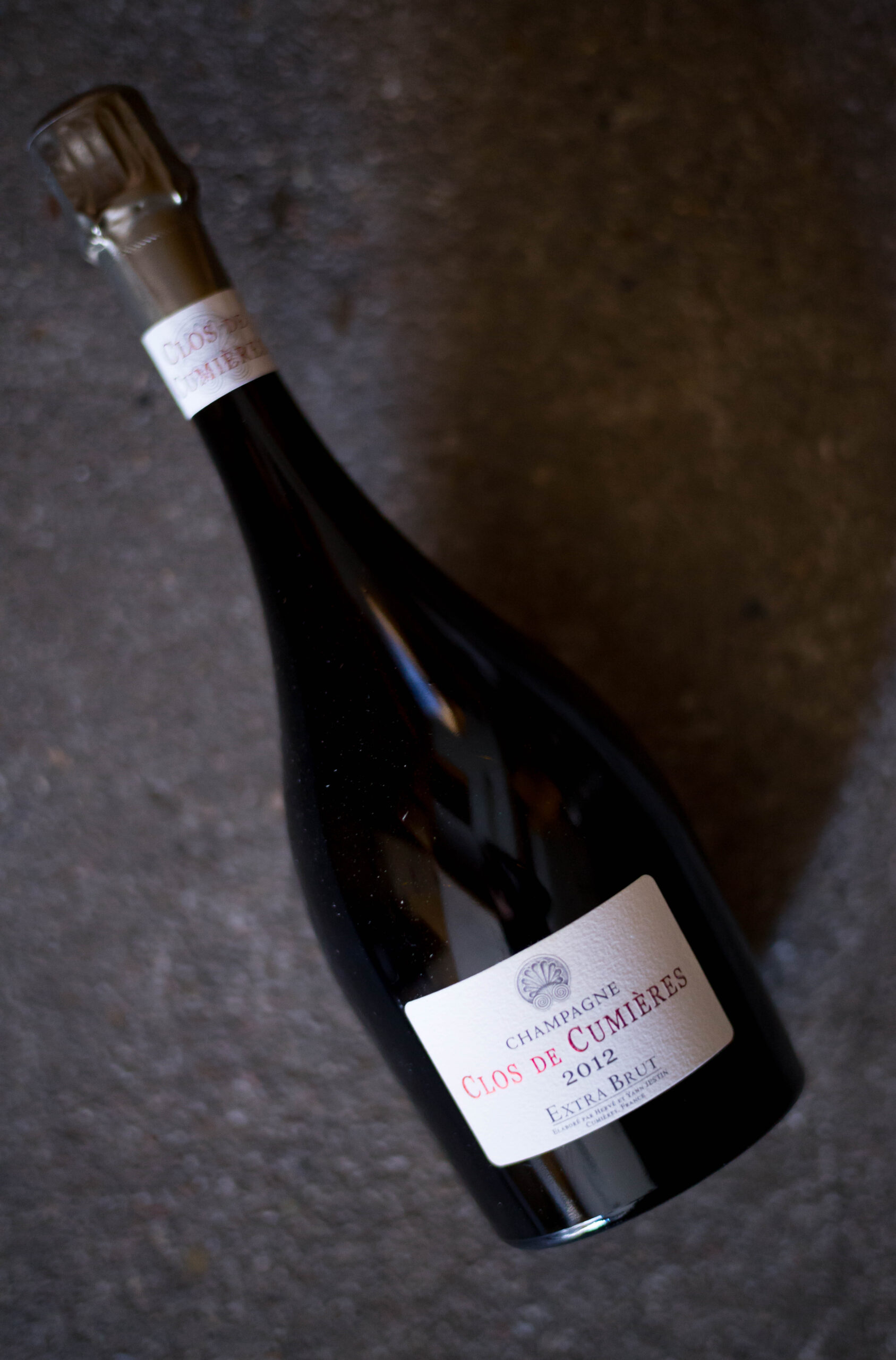 CHAMPAGNE HERVÉ JESTIN（シャンパーニュ エルヴェ・ジェスタン）CLOS DE CUMIÉRES（クロ・ド・キュミエール）  EXTRA BRUT 2012（エクストラ・ブリュツト 2012ヴィンテージ） - 富屋酒店 名古屋