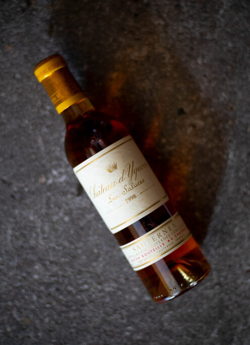 CHATEAU  D’YQUEM  SAUTERNES（シャトー・ディケム  ソーテルヌ）1998  375ml（1998ヴィンテージ  375ミリサイズ）