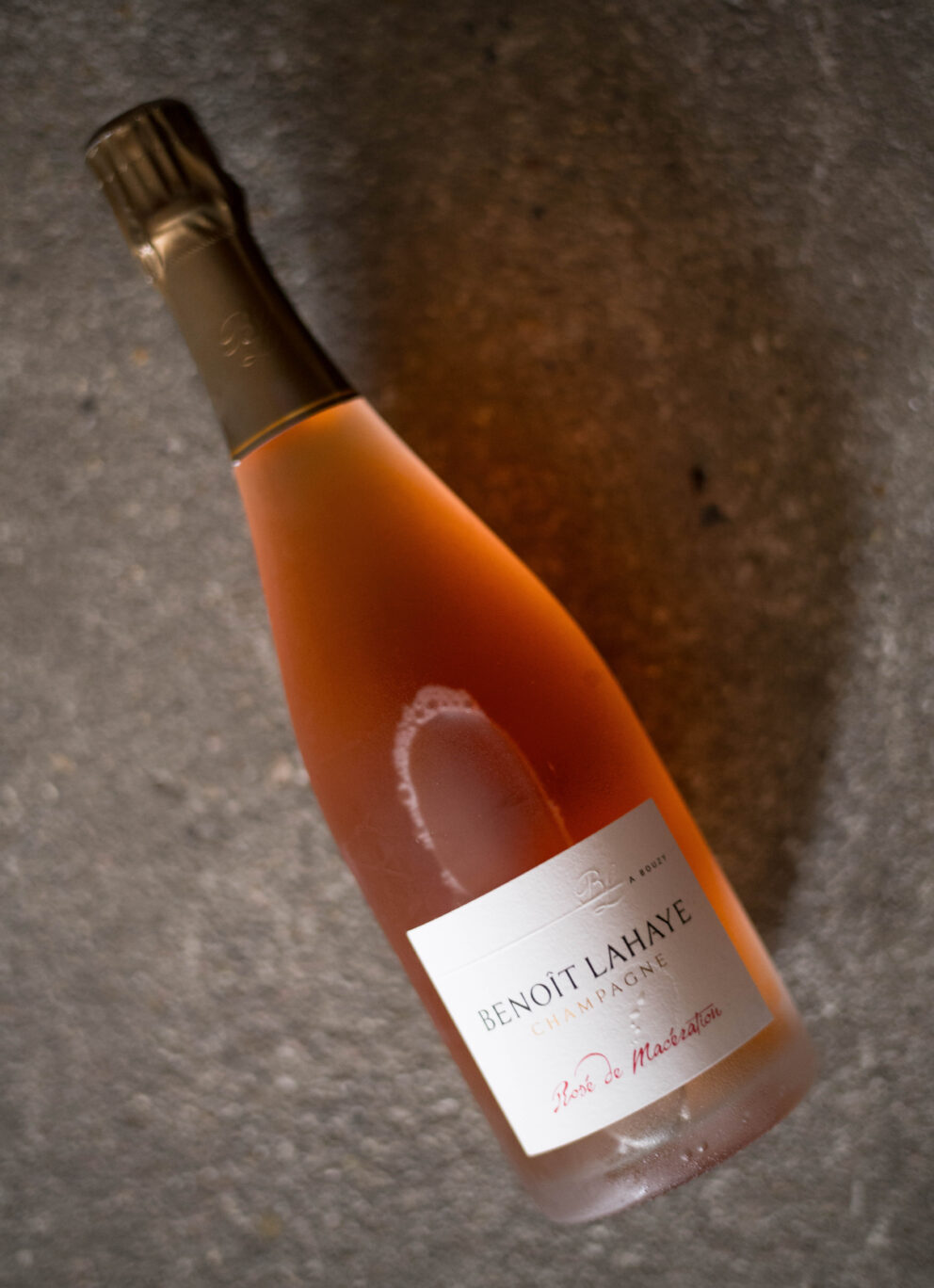 CHAMPAGNE  BENOUÎT LAHAYE（シャンパーニュ ブノワ・ライエ）EXTRA BRUT -ROSÉ DE MACÉRATION（エクストラ・ブリュット ロセ・ド・マセラシオン）2020（2020ヴィンテージ ）