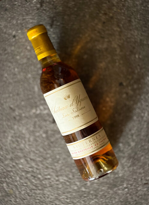 CHÂTEAU D’YQUEM LUR SALUCE （シャトー・ディケム　ル・サリュース）SAUTERNRS  1998    375ｍｌ（ソーテルヌ　1998 ヴィンテージ　 375ml サイズ）